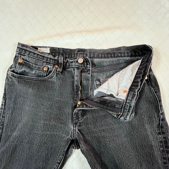 Levis Premium Hi-Ball Jeans Black Men’s Sz 34 - Picture 3 of 12